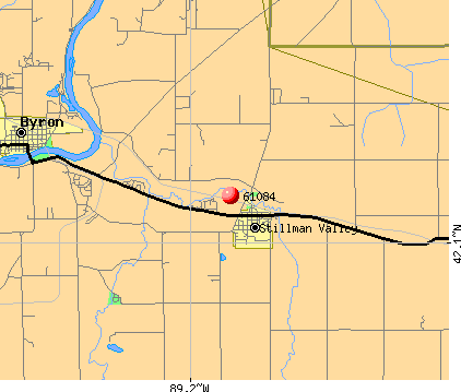 Stillman Valley, IL (61084) map