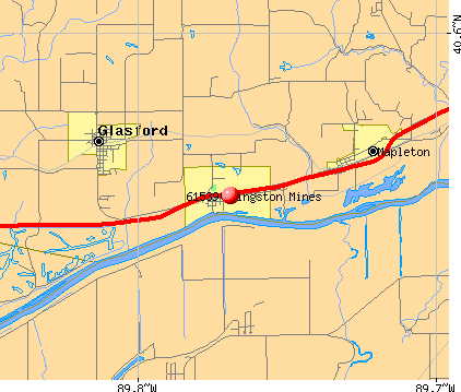Kingston Mines, IL (61539) map