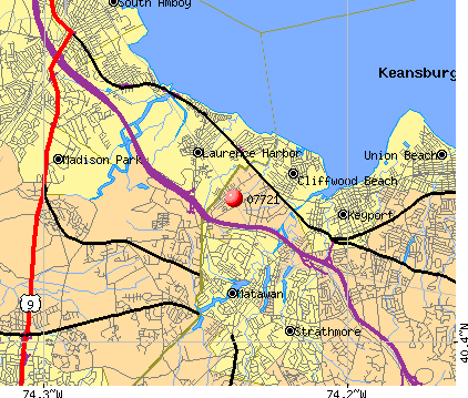 07721 map
