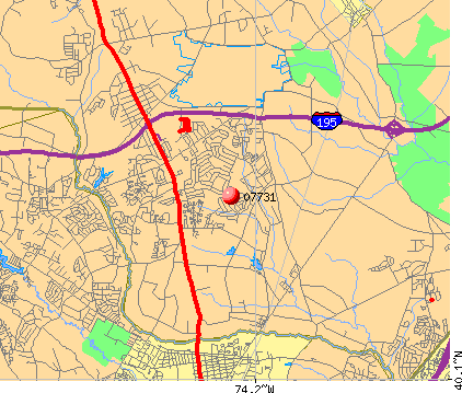, NJ (07731) map