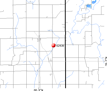 Lakewood, IL (62438) map