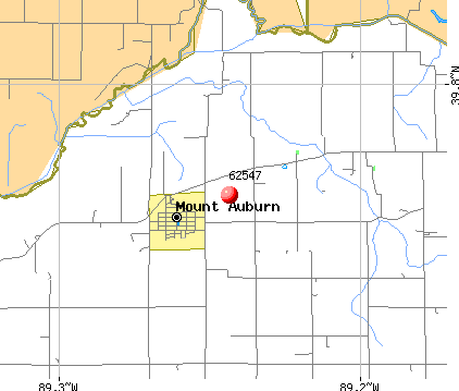 Mount Auburn, IL (62547) map