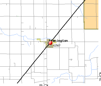 Stonington, IL (62567) map