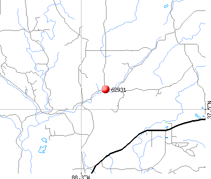 Elizabethtown, IL (62931) map