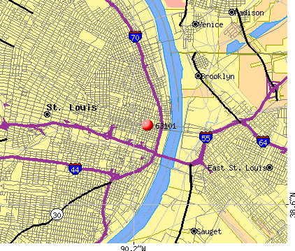63101 Zip Code (St. Louis, Missouri) Profile - homes, apartments, schools, population, income ...