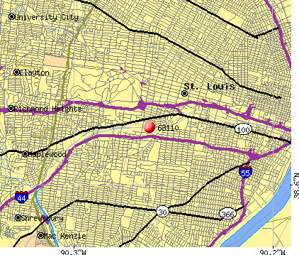 63110 Zip Code (St. Louis, Missouri) Profile - homes, apartments, schools, population, income ...