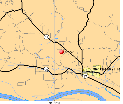 Marthasville, MO (63357) map