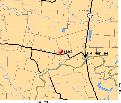 Old Monroe, MO (63369) map