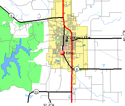 Kirksville, MO (63501) map. Nearest zip codes: 63559, 63546, 63549, 63533, 