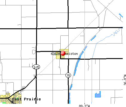 Anniston, MO (63820) map
