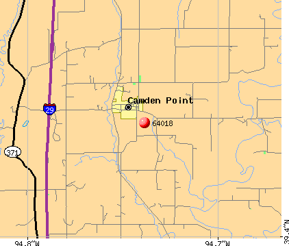 Camden Point, MO (64018) map