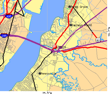 08023 map