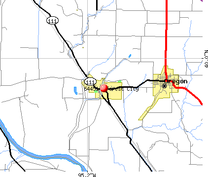 Forest City, MO (64451) map
