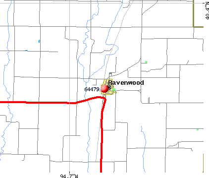Ravenwood, MO (64479) map