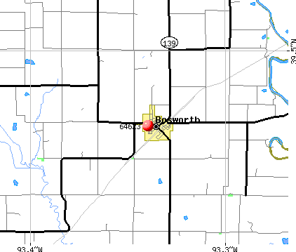 Bosworth, MO (64623) map