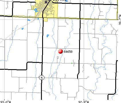 Marceline, MO (64658) map
