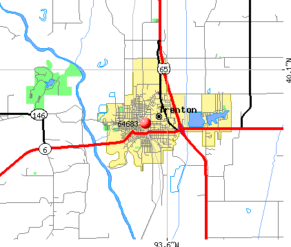 Trenton, MO (64683) map