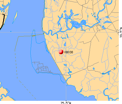 08038 map