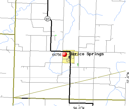 Jerico Springs, MO (64756) map