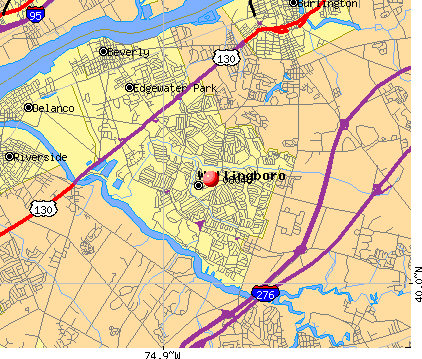 , NJ (08046) map