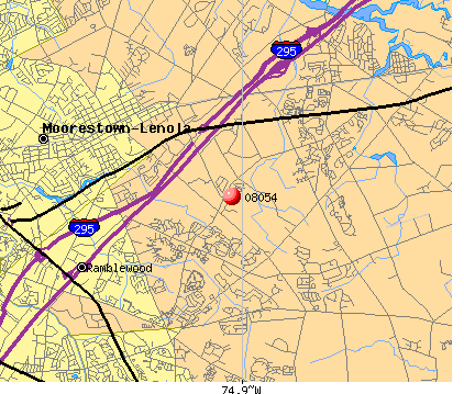 08054 map