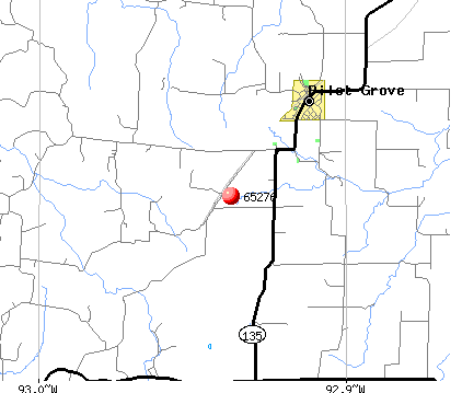 Pilot Grove, MO (65276) map