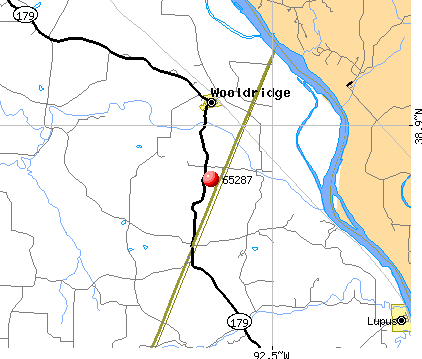 Wooldridge, MO (65287) map