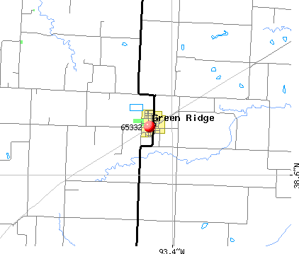 Green Ridge, MO (65332) map