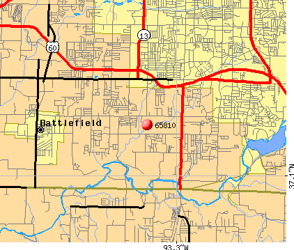 Springfield Mo Zip Code Map - Maps For You