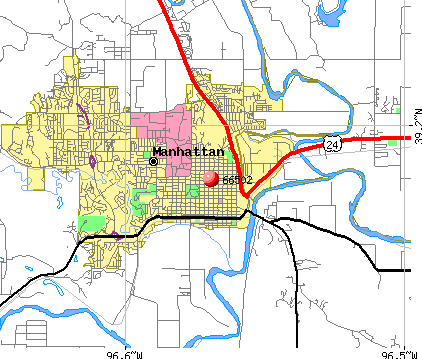 Manhattan Beach Zip Code Map