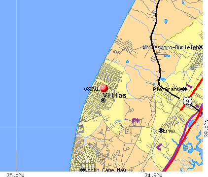 08251 Zip Code (Villas, New Jersey) Profile - homes, apartments, schools, population, income ...