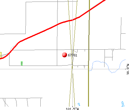 Wallace, KS (67761) map