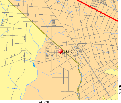, NJ (08340) map