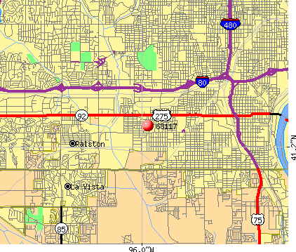 Zip Code Map Omaha Ne