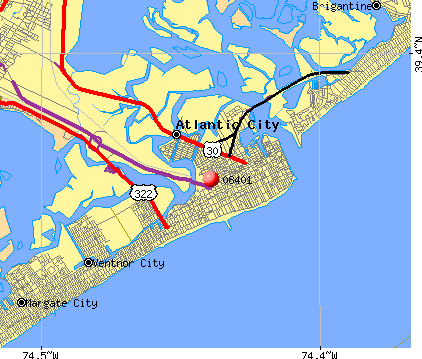 08401 Zip Code (Atlantic City, New Jersey) Profile - homes, apartments, schools, population ...