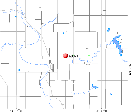 Aaronsburg, NE (68374) map