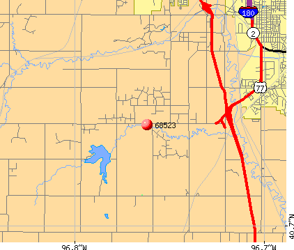 Lincoln, NE (68523) map