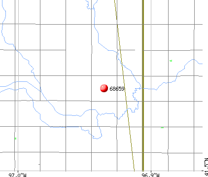 Rogers, NE (68659) map