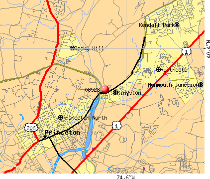 08528 map