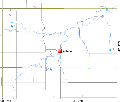 Orchard, NE (68764) map