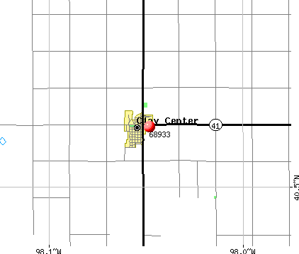 Clay Center, NE (68933) map