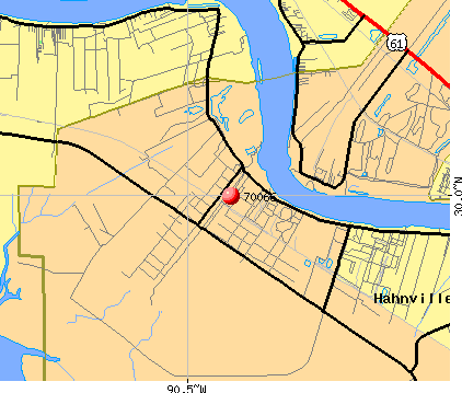 Killona, LA (70066) map