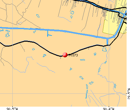 Larose, LA (70373) map