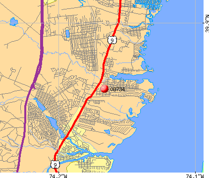 08734 map