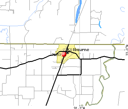 Kilbourne, LA (71253) map