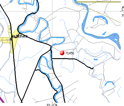 Natchez, LA (71456) map