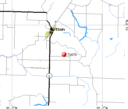Watson, AR (71674) map