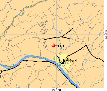 Milford, NJ (08848) map