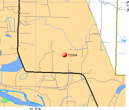 Altheimer, AR (72004) map