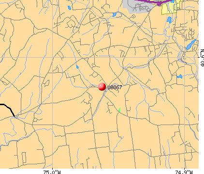 , NJ (08867) map